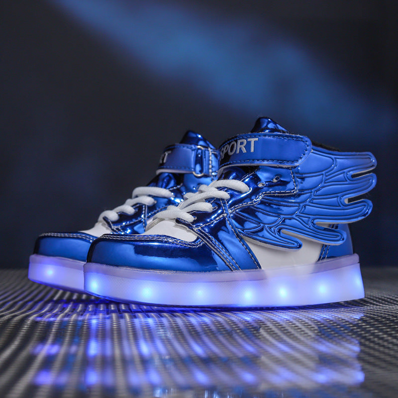 Chaussures de lumière usb