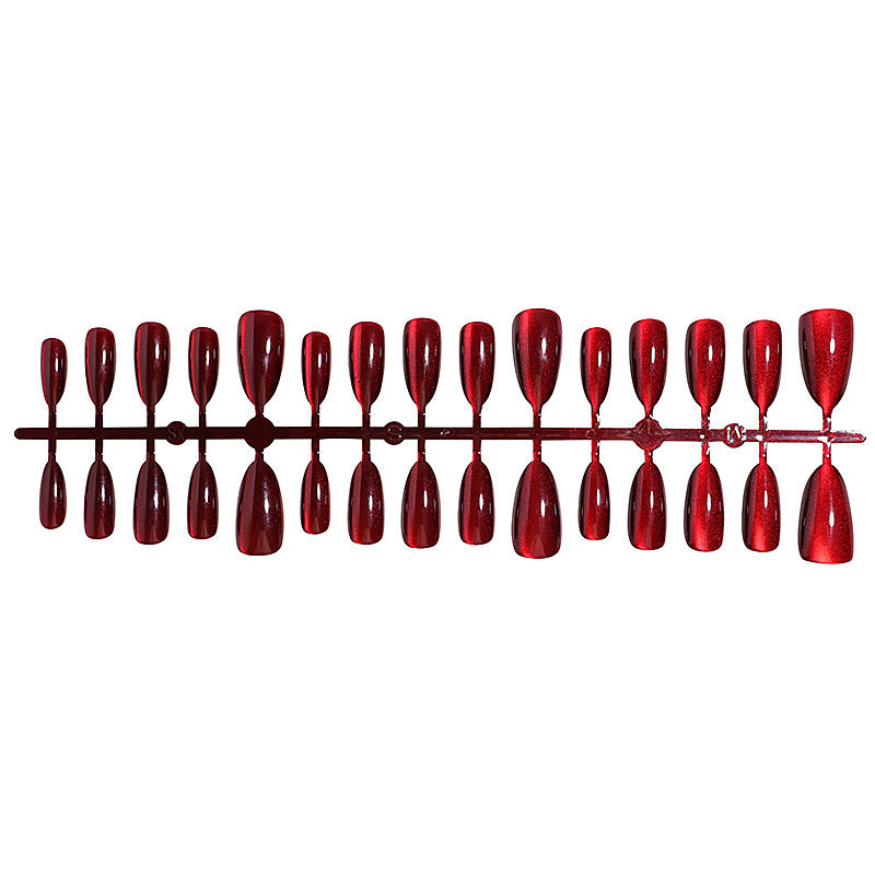 Cerise rouge chat oeil portable ongles Conseils