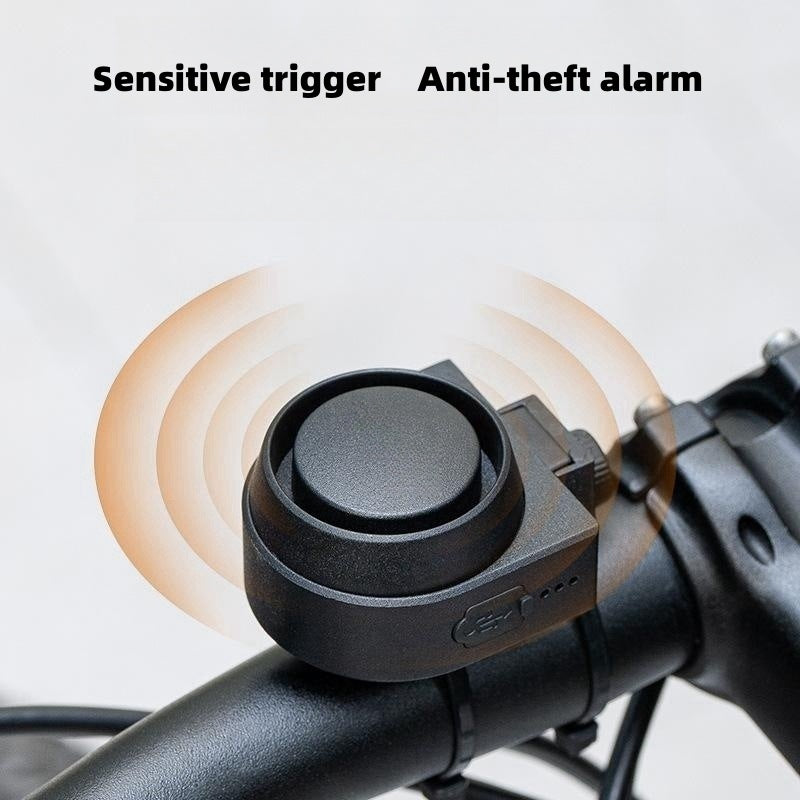 Multifunctional rechargeable motorcycle alarm clock