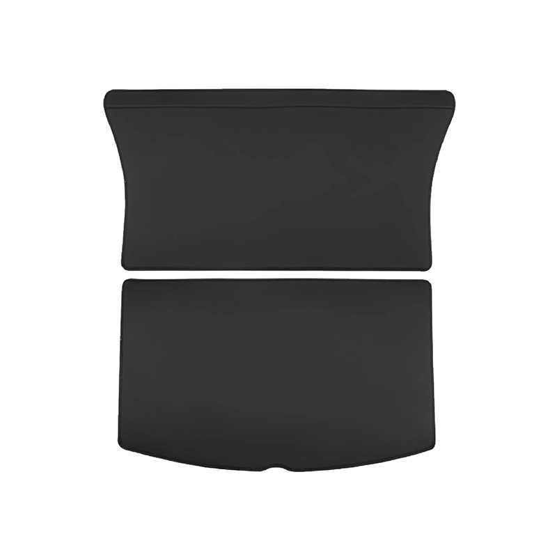 Tapis de hayon en cuir entièrement enveloppé avec panneaux latéraux