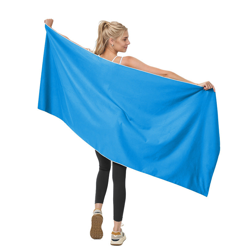 Serviette en microfibre à séchage rapide Serviette de bain polyvalente extérieure
