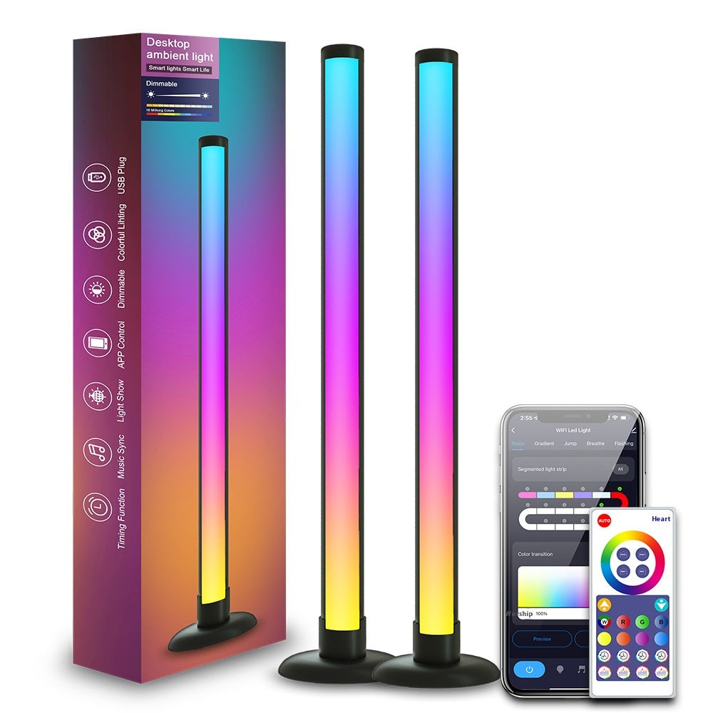 Musique Pickup lampe LED plafonnier lampe de bureau Graffiti lampe de lit WIFI lampe de sol magique