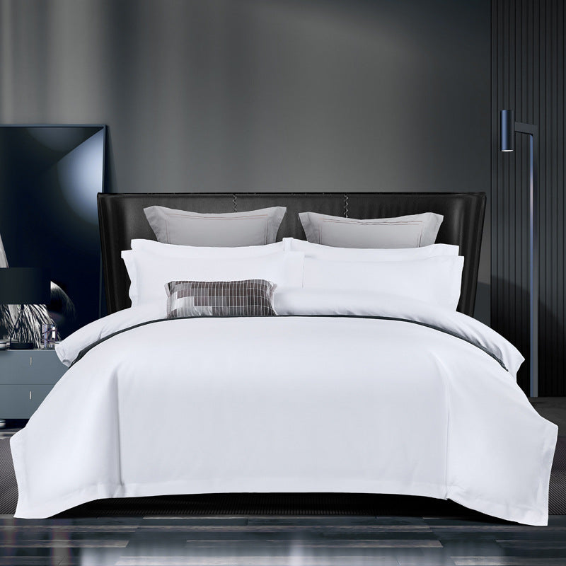 Hotel Cloth Produit Lit Quatre pièces Set Pure White