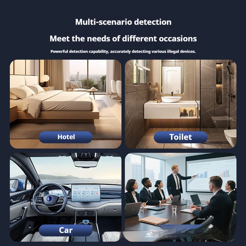 Caméra de l'hôtel avec alarme audiovisuelle anti-espion et anti-vol