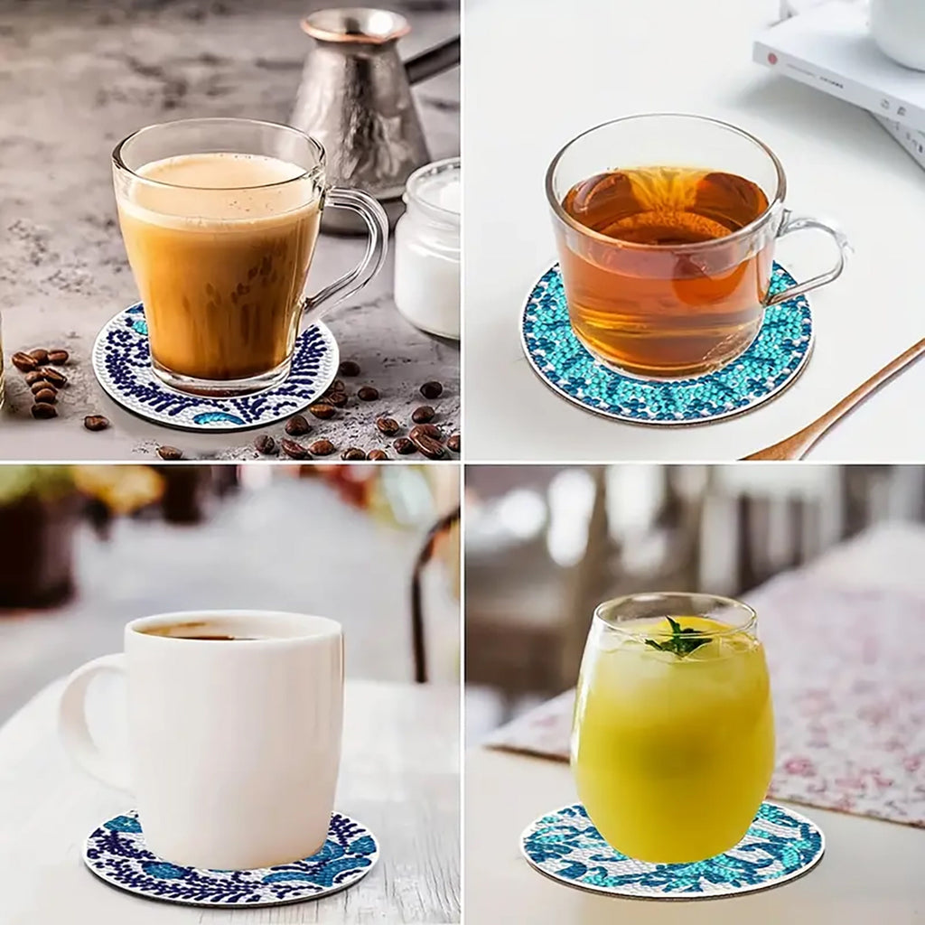 Diamant Art Dessin Coaster avec support