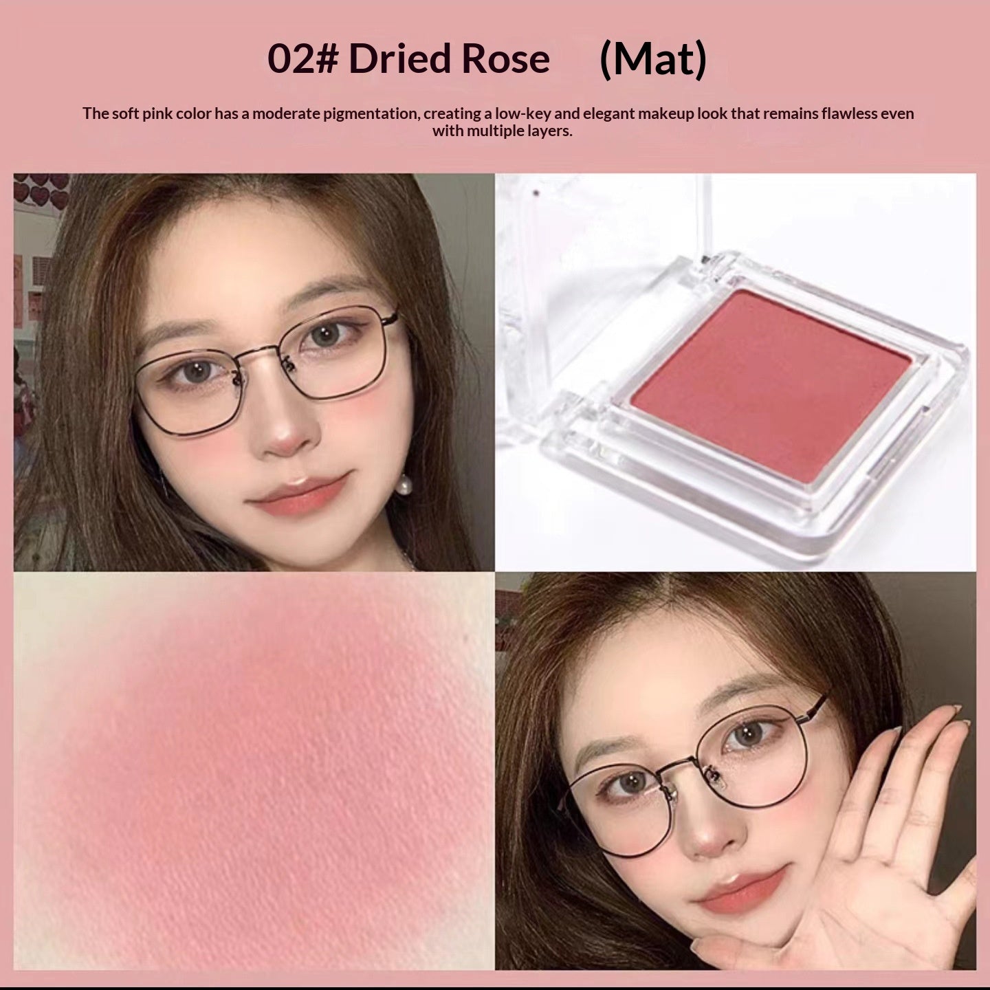 Éclairage Blush monocolore