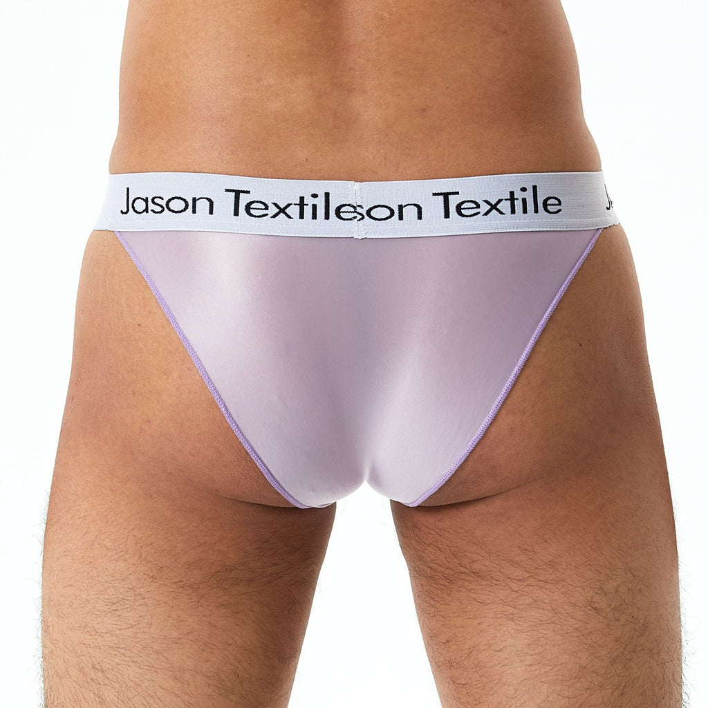 Slip soyeux mince et transparent
