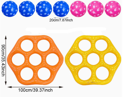 Water Ring Toss Pool Game Interactive Toy