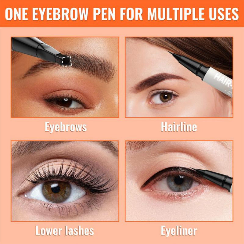 Crayon de sourcils sauvages résistant à l'eau de longue durée