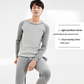 100 Coton Antibactérien Automne Top and Bottom Set Hommes Sous-vêtements thermiques