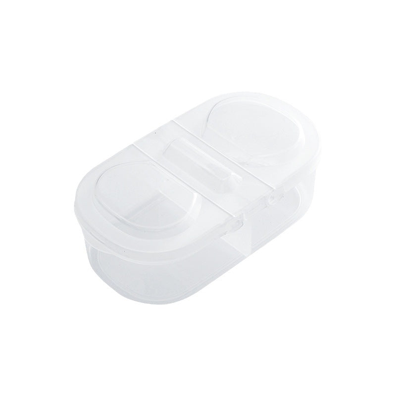Boîte à assaisonnement compartimentée Condiment Container Coffret de rangement en plastique hermétique