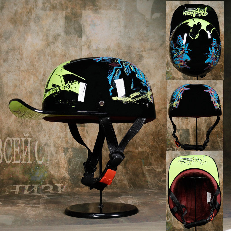 Voiture de voiture demi casque Scooter Scoop Casque