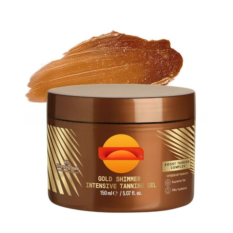 Gel de bronzage du soleil Lotion crème noire