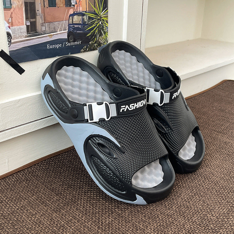 Sandales de sport antidérapantes à semelle souple pour hommes