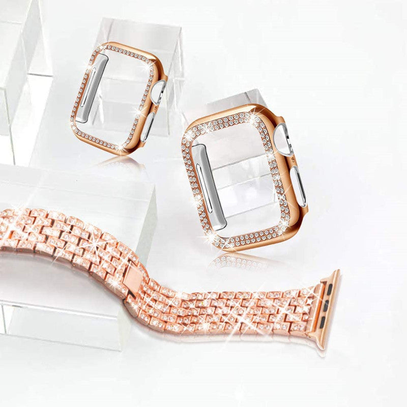 Couverture de protection en métal diamantée de fille