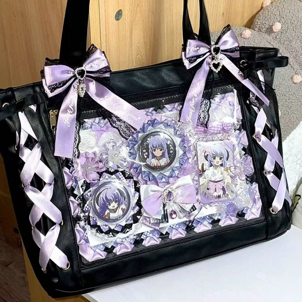 Tout-match Ribbon Bow Western-style sac de pied