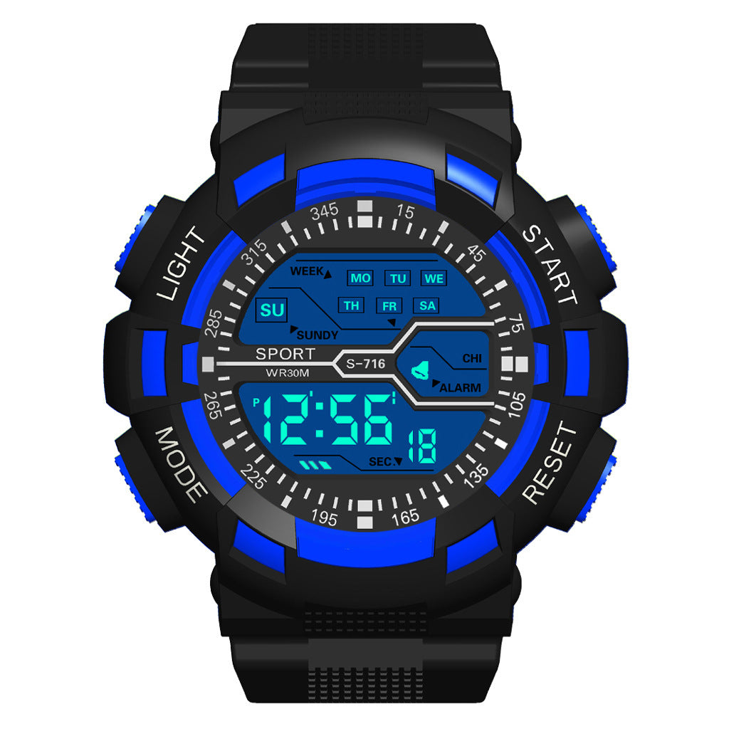 Approvisionnement direct en usine HONHX Student Electronic Watch 71-716