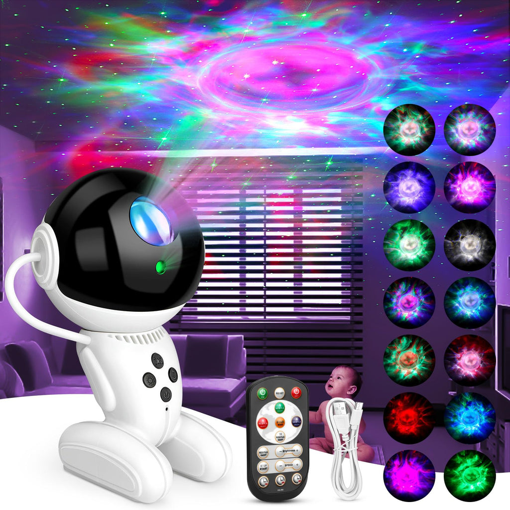 Astronaute Galaxy Night Light