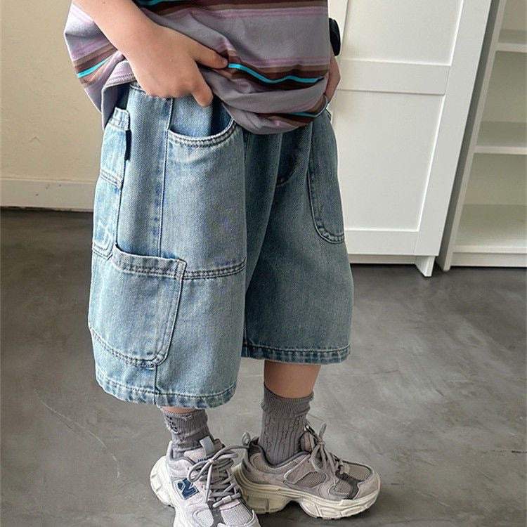 Pantalon Capri léger et souple pour garçons