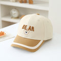 Garçons et filles de style caricature Casquette de baseball multicolore pour la protection solaire extérieure