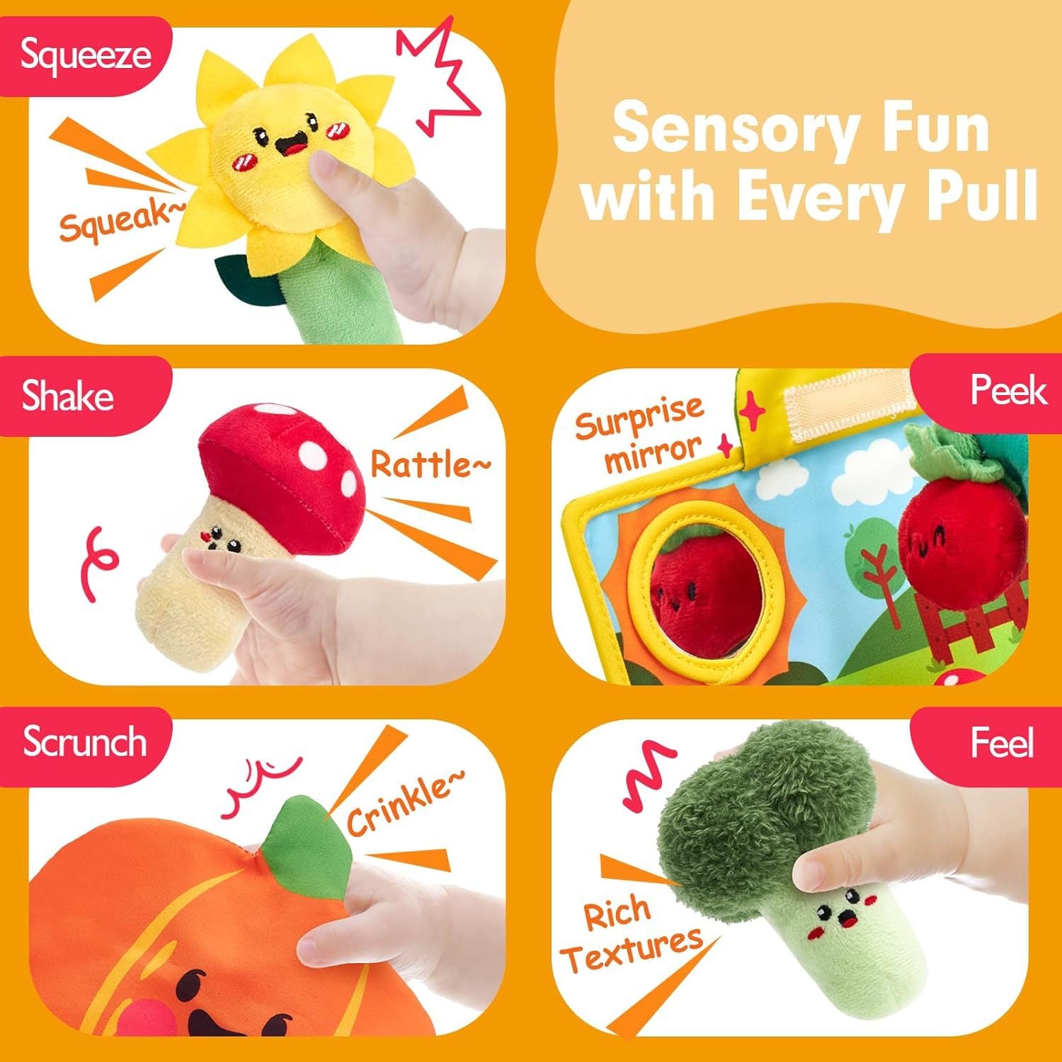 Enfants créatifs Montessori jouets de bébé sensoriels