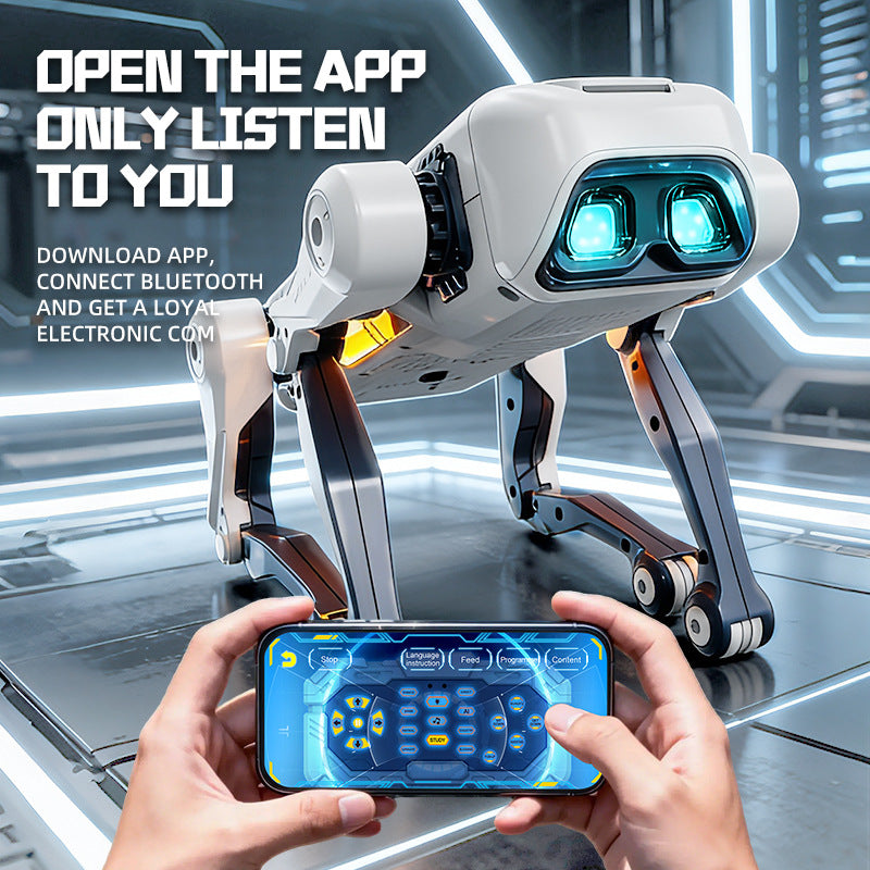 Bionic Quadruped Robotic Dog Toy en plastique
