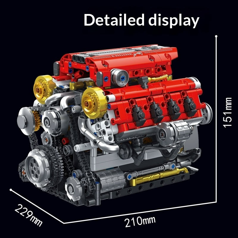T4065 Moteur Dynamic-Drive Construction Bloc Modèle Pièce d'affichage STEM Jouet