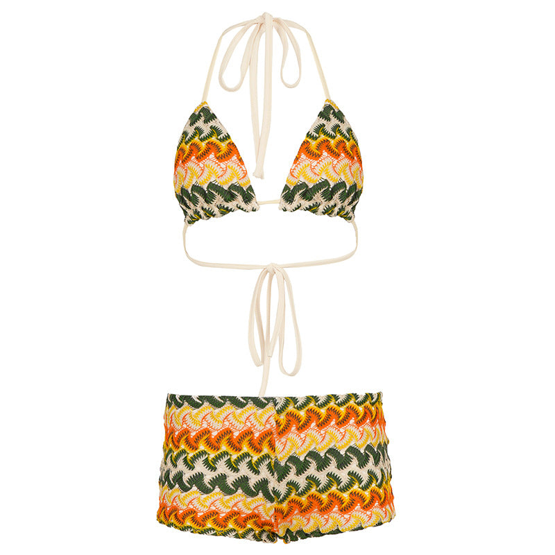 Set en deux pièces de sangle Halter style Resort