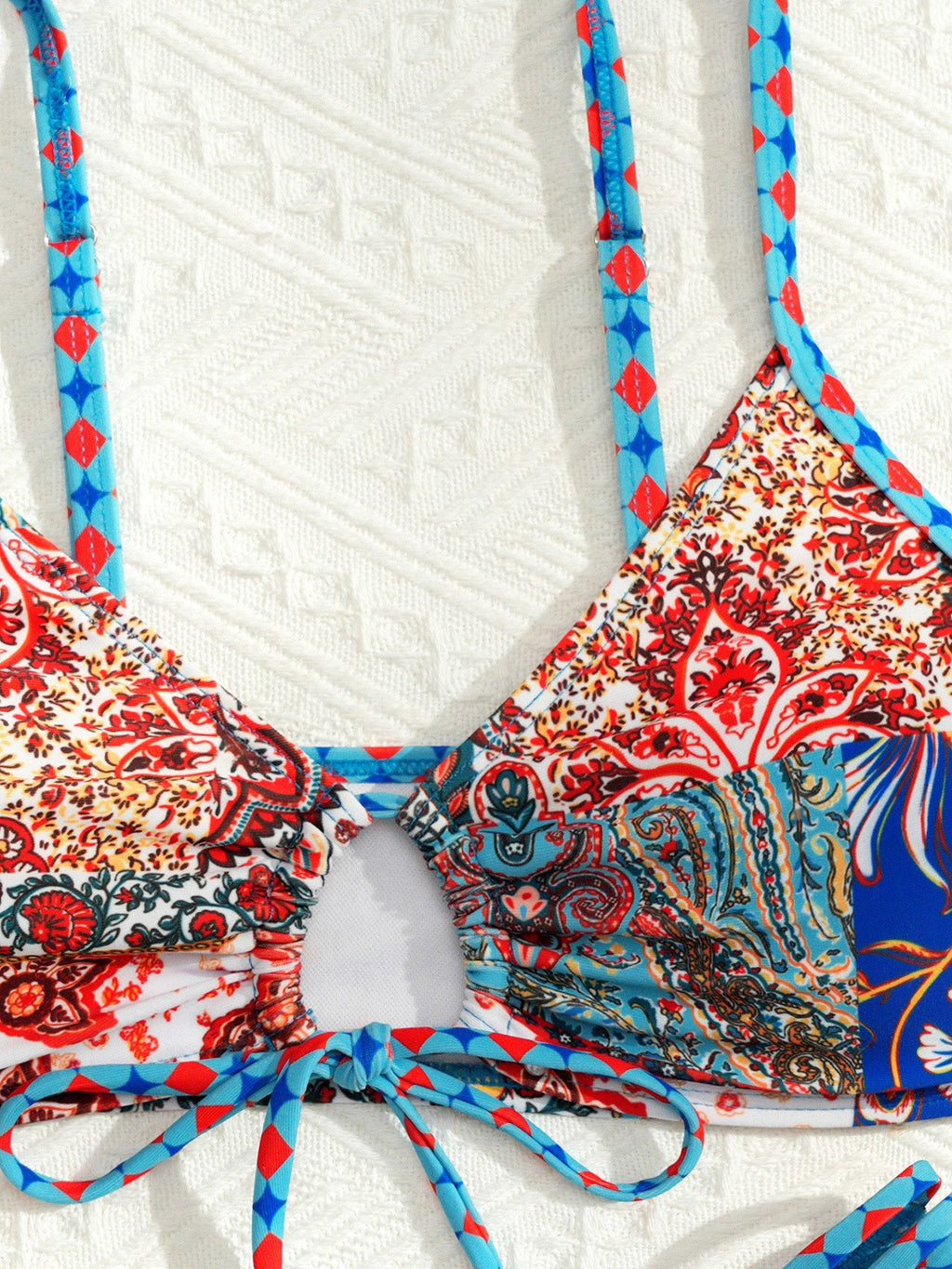 Femme imprimé floral Sexy Bikini à deux pièces