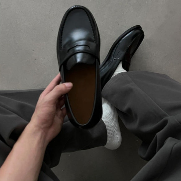 Chaussures en cuir pour hommes