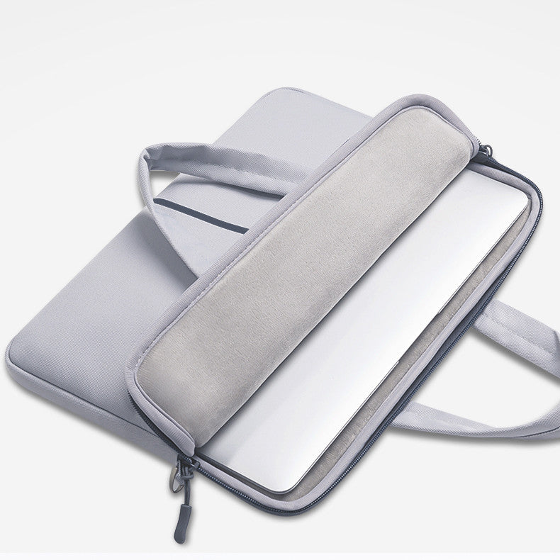 Manche pour ordinateur portable avec sac à épaule zippée