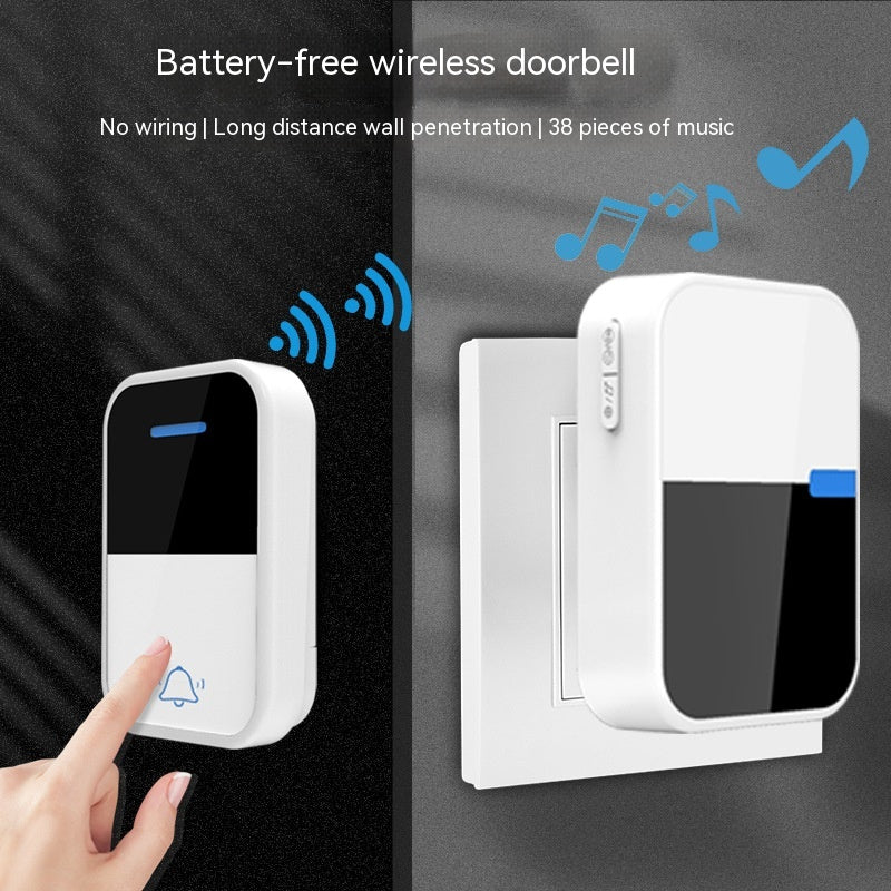 Auto-génération wireless Doorbell Home Beeper longue distance