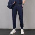 Printemps et automne Men's Casual Leggings Pantalons Loose Plus Fat Plus Taille