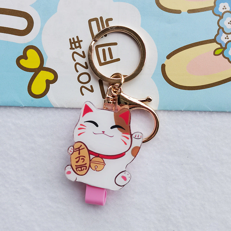 Lucky Cat Dix de milliers d'ensemble de certificats de bénédiction