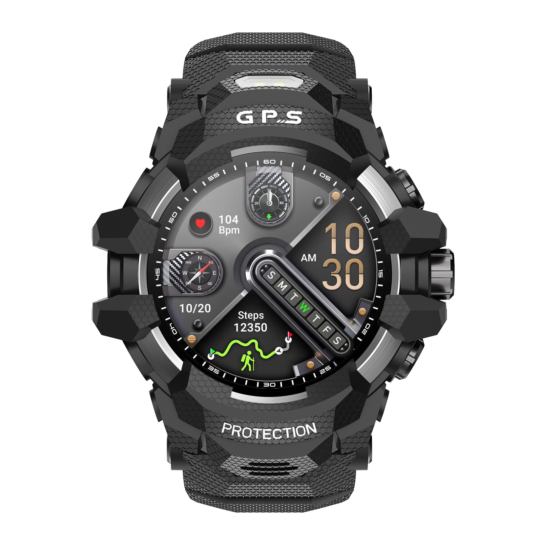 Outdoor Sport Smart Watch Bluetooth appel