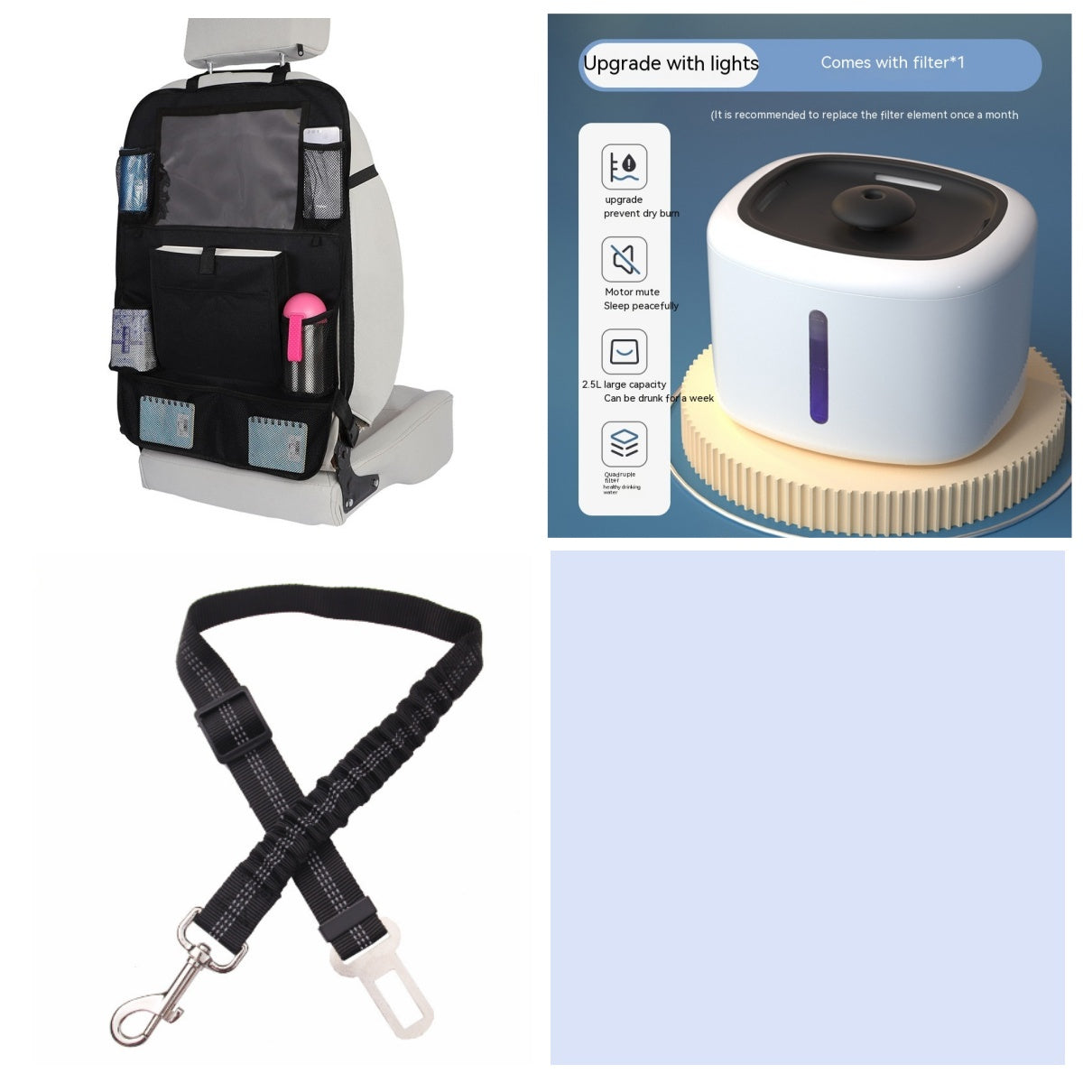 Distributeur d'eau intelligent pour animaux de compagnie Circulation automatique