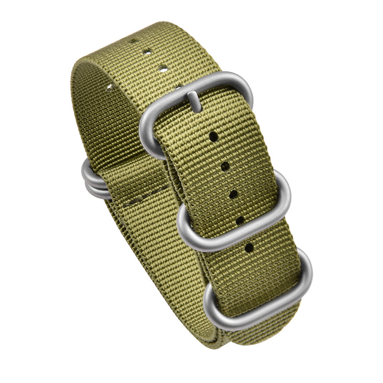 Portable Home Solid Color Nylon Toile Bracelet tissé