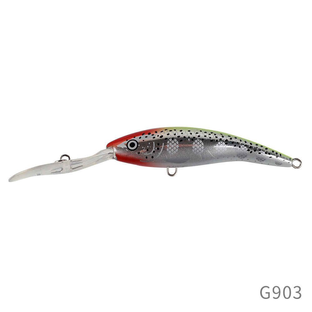 90mm14g Plaque flottante longue langue Lure