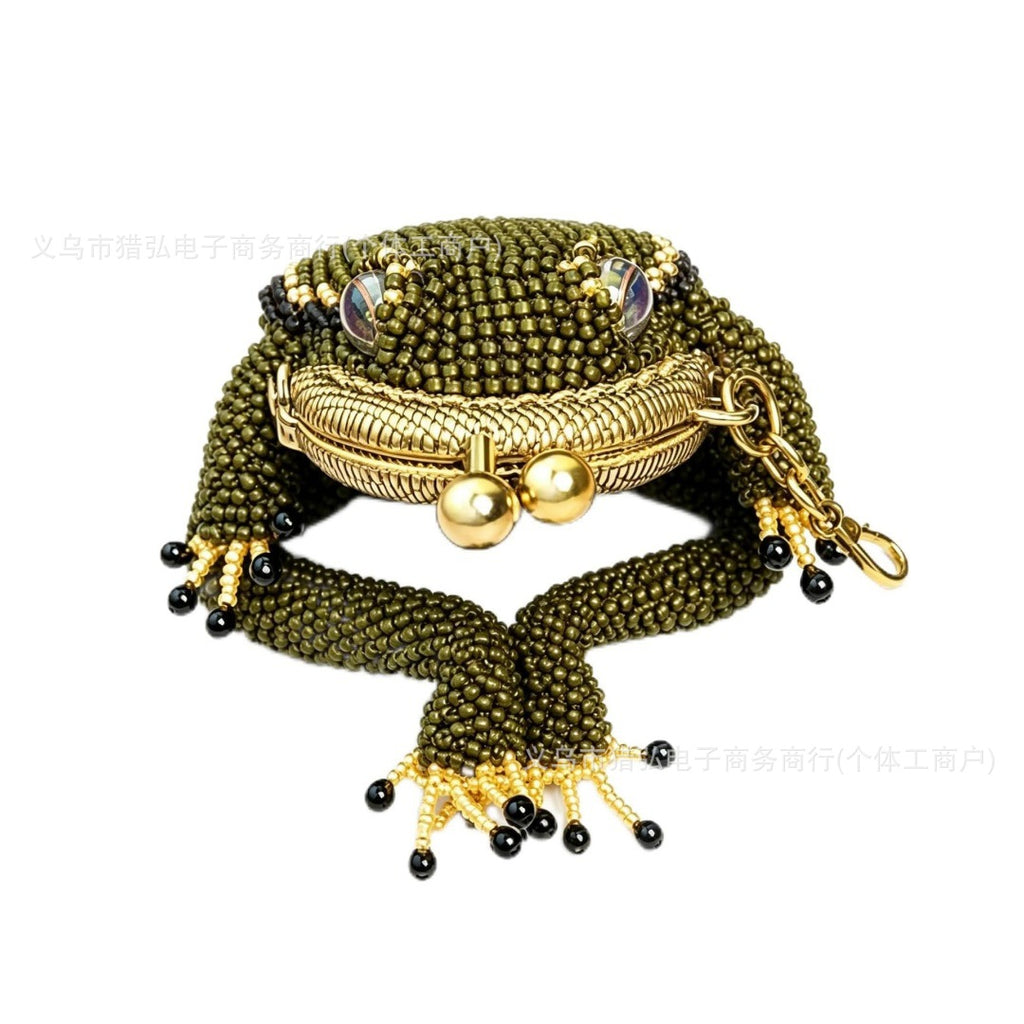 Cute Frog Coin Purse Adorable Accessory Storage Box