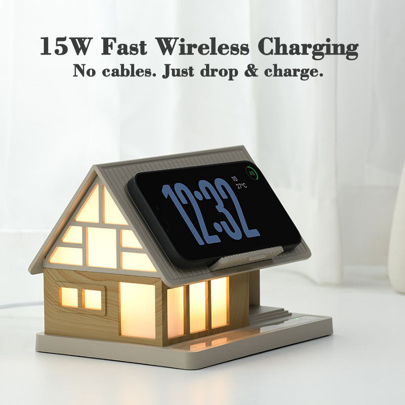 Support téléphonique de recharge sans fil BureauBedside