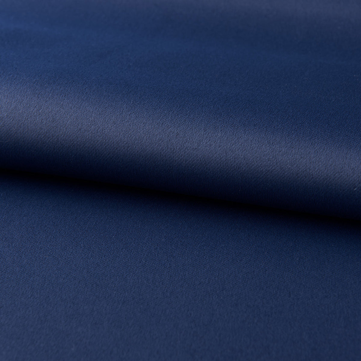 Rideaux imprimés en tissu noir de chambre bleu foncé