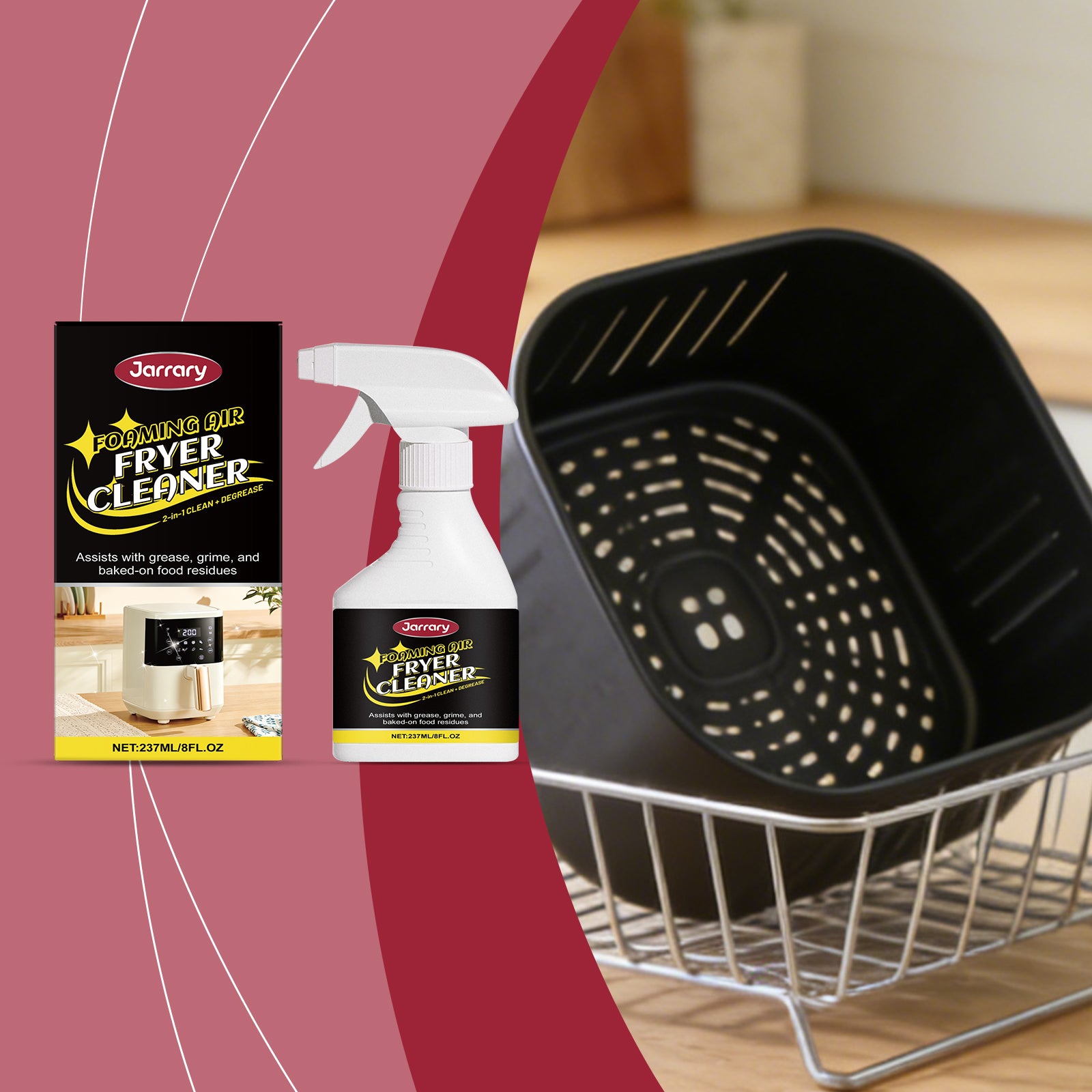 Air Fryer Cleaner 237ml-1box