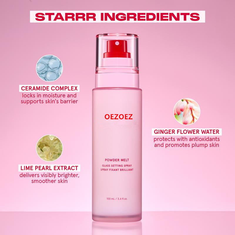 Spray de maquillage Glow naturel Hold longue durée