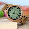 BOBO BIRD G19 Classic Montre Quartz en bois analogique