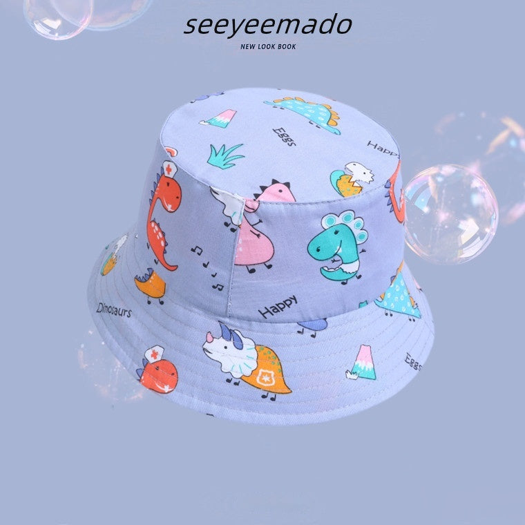 Homme et femme Bébé réglable Super mignon ombre solaire Chapeau pêcheur