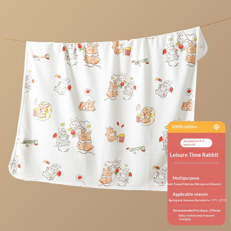 Nouveau-né coton swaddle couverture dans la salle de livraison