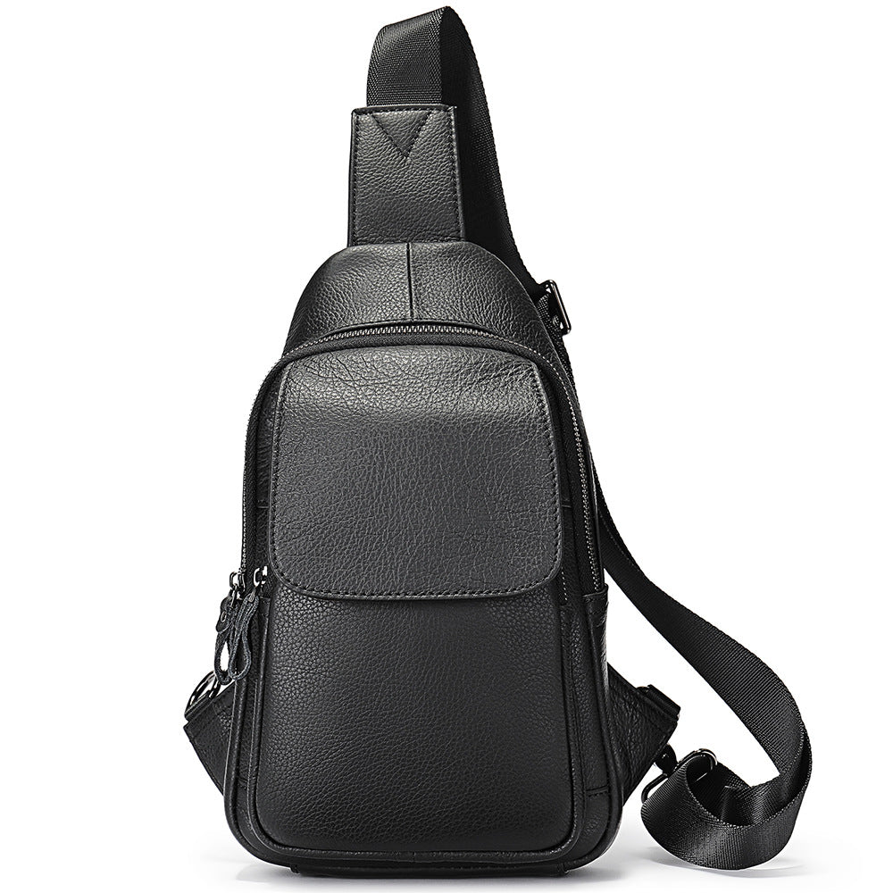 Sac de messager à épaule souple et polyvalent pour hommes