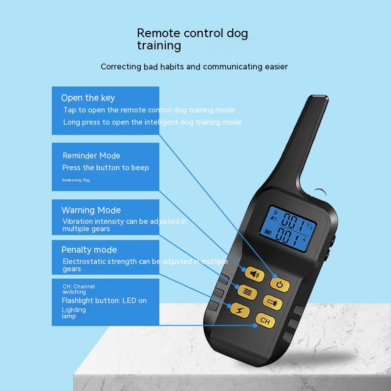 Chien Barking Prevention Automatic Bark Stopper Electric Shock Training Collier étanche