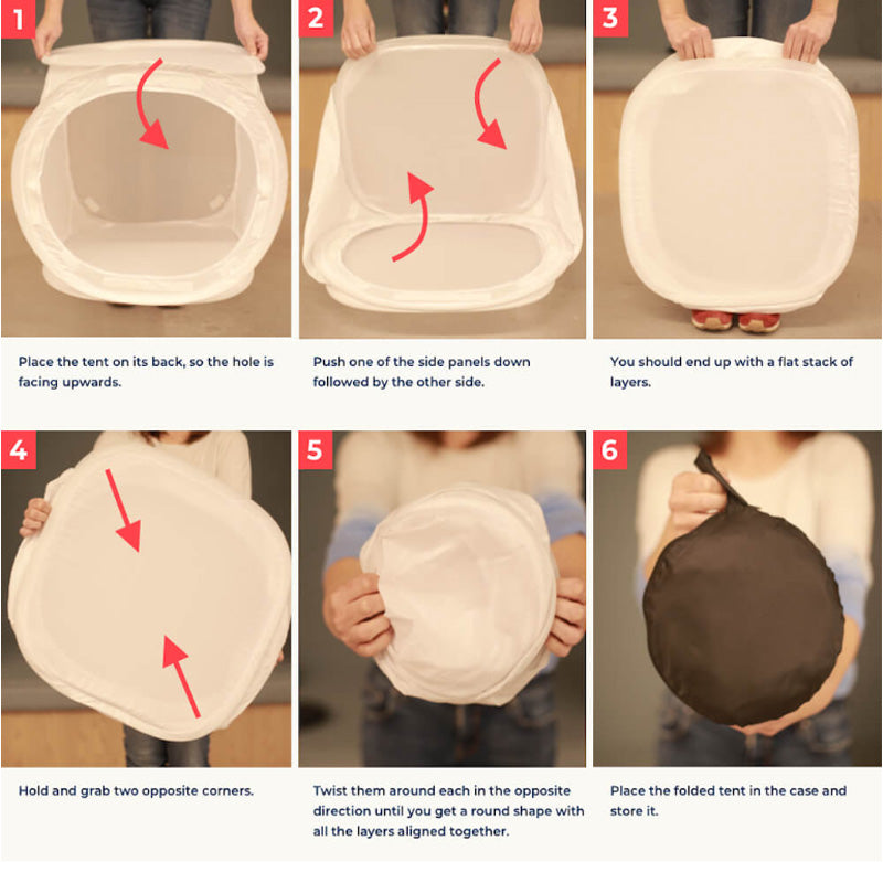 Boîte à lumière photographique