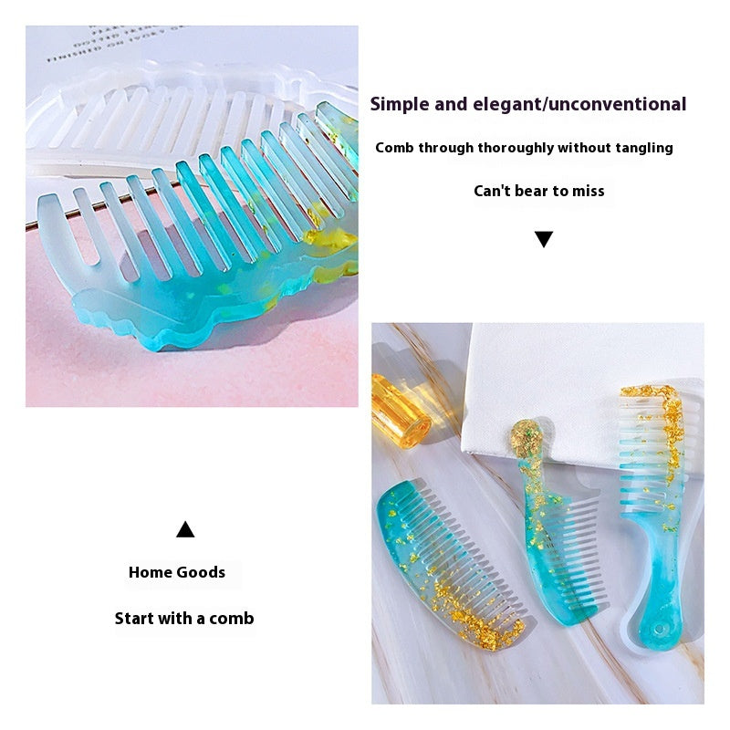 Colle de cristal populaire pour femmes Comb Mold